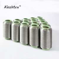 蘇州工廠鍍銀FDY 140D導(dǎo)電銀纖維長(zhǎng)絲低電阻織布織帶紗線現(xiàn)貨批發(fā)