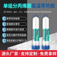 可返修功率器件IC晶片CPU導(dǎo)熱密封膠電子散熱器丙烯酸高溫導(dǎo)熱膠